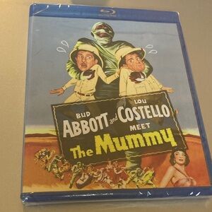 Abbott and Costello meet the mummy bluray sealed